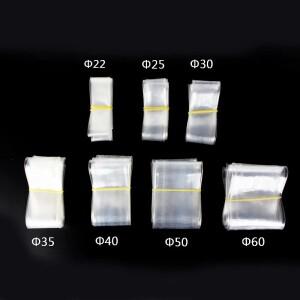 1메터세트 22MM 30MM 투명 열 수축 튜브 케이블 슬리브 랩 와이어 키트