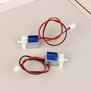 마이크로 미니 솔레노이드 밸브 일반적으로 닫힘 전기 제어 DC 3.7V 6V 12V 물 배출 양방향 자동화용