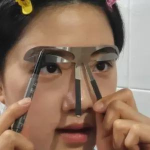 틀 아이브로우가이드 눈썹그리는도구 그리기 눈썹 가이드 눈썹모양틀