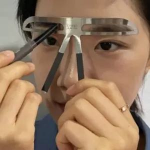 가이드 여자눈썹가이드 여성눈썹가이드틀 일자눈썹가이드 일자형 눈썹틀 일자눈썹그리기