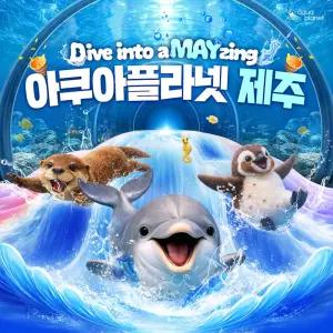 아쿠아플라넷 제주 입장권 & 늦은오후권 (26.05월)