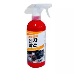차량광택제 세차장용 레자 가죽클리너 차량세차 왁스 500ml