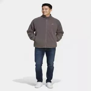 아디다스 보그 플리스 팀가이스트 트랙탑 그레이 KR5188 바람막이 집업 국내매장