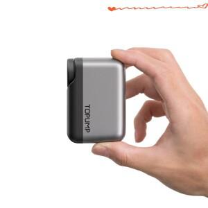TOPUMP TB2 자전거 무선 타이어 팽창기 용 전기 미니 펌프 450mAh 7.4V 배터리 120PSI Max Schrader Presta