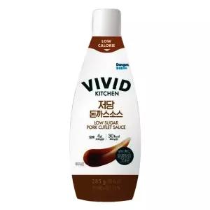 비비드키친 저당 돈까스소스 285g / 식단관리 저당섭취