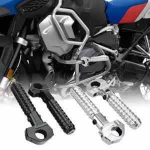 BMW R1200GS 범용 발받침 F900 F850 F750 G310 R S1000 M1000RR 접이식 풋 페그 페달 모토 부품