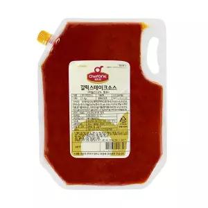 쉐프원 갈릭 스테이크소스 2kg/청정원소스