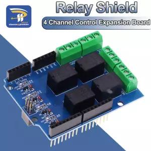 Arduino UNO R3 ARM PIC AVR DSP Electronic 4 Way 채널 릴레이 제어 확장 보드 용 5V 실드 모듈