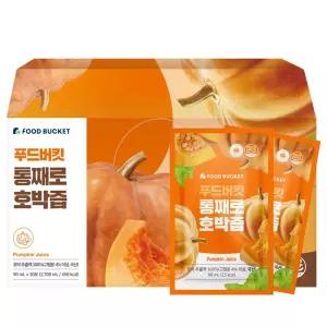 푸드버킷 저온가공 국산호박100% 늙은 호박즙 30포, 1개 [원산지:국산]