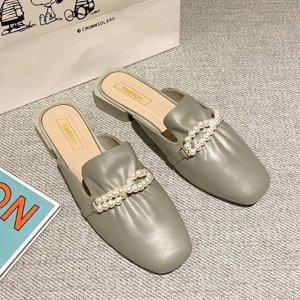 겨울 가을 편안한 뮬블로퍼 실내화 방한화 따뜻한 뮬