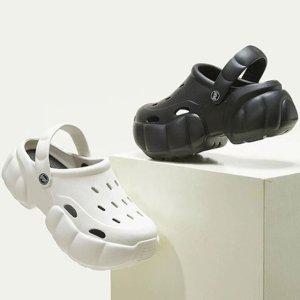 앵글 통굽 가을 힐 샌들신발 빅사이즈 여름샌들 플랫