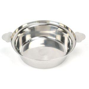 스테인리스 전골 냄비 해물 칼국수 조리용 중(뚜껑 미포함)