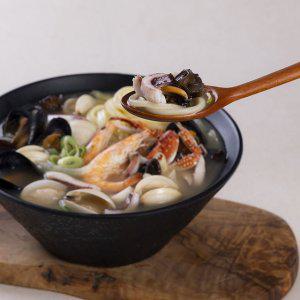 (영동씨푸드) 나가사끼 짬뽕(800g)/담백한 해물 백빰뽕/신선하고 큼직한 해물/수타식 중화면/캠핑