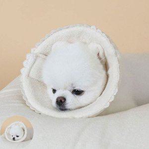 애완견넥카라 강아지목보호대 애완견넥쿠션 아픔보호대 보호넥 목쿠션 오가닉 넥카라 L