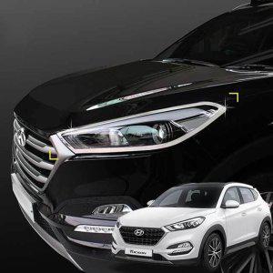 올뉴투싼 차몰딩 차커버 차튜닝 헤드램프몰딩 전