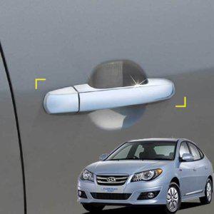 도어캐치 차 차튜닝 크롬 자동차 차외장 아반떼