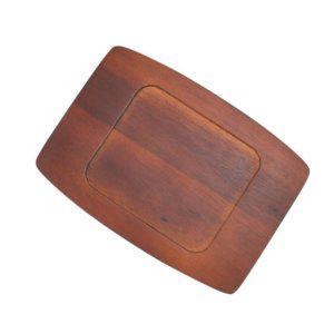 사각 주물 스테이크 팬 무쇠 철판 콘버터 볶음 목판 1호