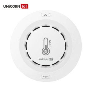 유니콘 IOT 스마트 3 IN1 온도 습도 연기감지센서 WIFI방식 TS-S3