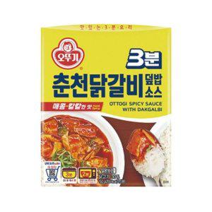 오뚜기 3분 춘천닭갈비덮밥소스 150g X 12개