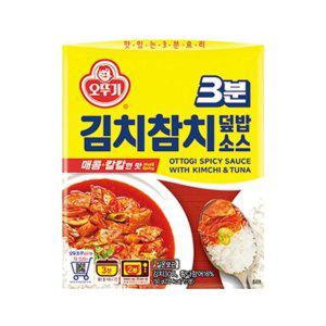 오뚜기 3분 김치참치덮밥소스 150g X 12개