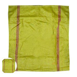 안전봉투 포장 마대자루 마대 120kg 왕겨 노란색 100개입 낙엽 모래 폐기물자루 쓰레기