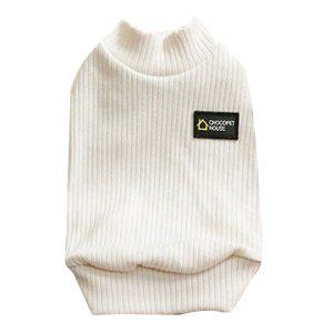 초코펫하우스 강아지옷 마이 베이비 니트 (아이보리) (L)
