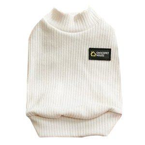 초코펫하우스 강아지옷 마이 베이비 니트 (아이보리) (XL)