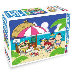 학산퍼즐 직소퍼즐 짱구는 못말려 300P (해변의 친구들) 퍼즐
