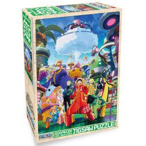 학산퍼즐 직소퍼즐 원피스 500P (미래섬 에그헤드V2) 퍼즐