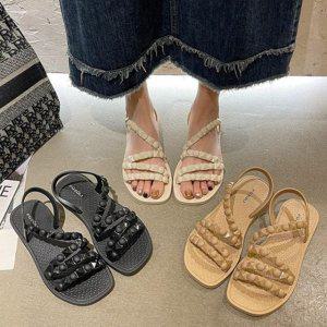 여성샌들 데이트 방한화 가을신상 스틸레토 뮬슬리퍼