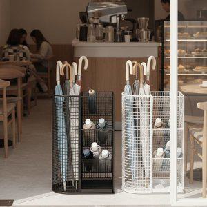 대용량 우산꽂이 장우산 단우산 보관함 병원 카페 학원 현관 우산 정리대 걸이