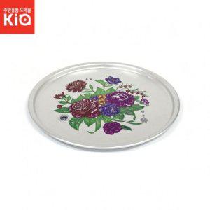 양은 원형 쟁반 빈티지 옛날 업소용 대