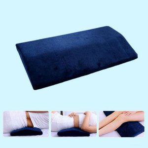 삼각 메모리폼 요추베개 다리 허리 베개