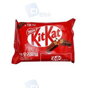 네슬레 킷캣 오리지널 파우치 18개입