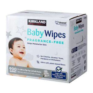커클랜드 시그니춰 유아용 물티슈 100매 x 9팩