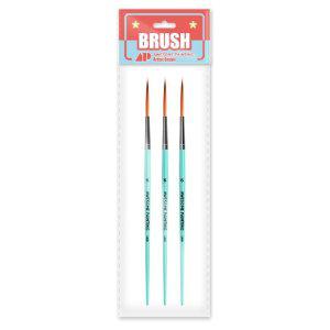 어썸페인팅 AP 라이너 디테일 붓 5호 (3개입)