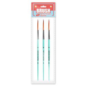 어썸페인팅 AP 라이너 디테일 붓 6호 (3개입)