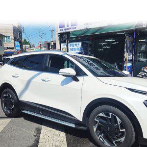 자동차 사이드스텝 스포티지NQ5 외관 몰딩 카튜닝