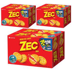 롯데 제크 오리지널 2번들 600g(300gx2) 3개