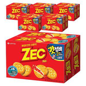 롯데 제크 오리지널 2번들 600g(300gx2) 6개