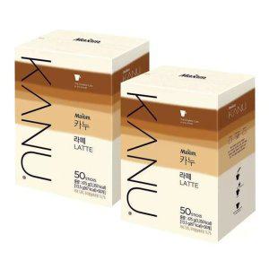 카누 라떼 커피 13.5g x 50스틱 x 2박스