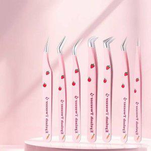 속눈썹 연장 핀셋 6종세트 셀프 족집게 트위저 네일아트 재료