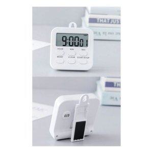 주방 타이머 알람시계 클립형 스탠드형 쿠킹 베이킹 요리용