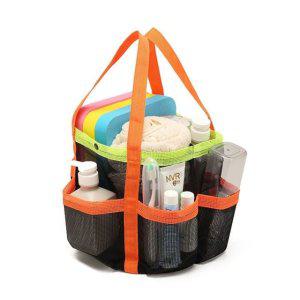 다용도 목욕 가방 비치백 수납 메쉬 토트백 포켓가방