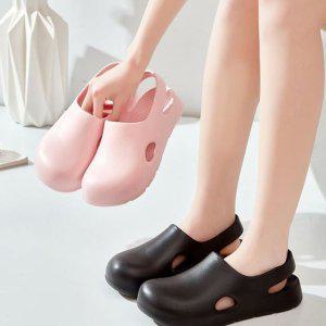 쿠션 샌들 슬리퍼 여름 남성 여성 신발 커플샌들 무실슬리퍼 간호사슬리퍼