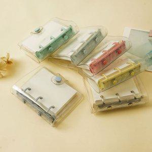 다꾸용 투명 미니 스프링노트 다이어리 공책 메모 일기장 커스텀 속지 교체형