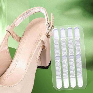 구두 샌들끈 쓸림방지 발보호 천연고무 투명한 뒤꿈치 패드 쿠션 10set 발편한 신발용품