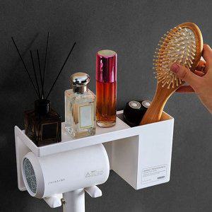 벽걸이 드라이기 거치대 홀더 욕실선반 수납정리함 걸이