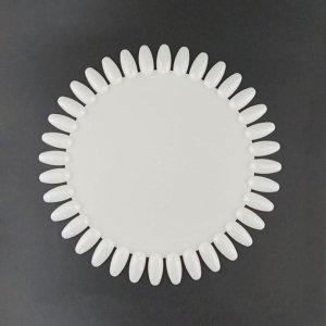 젤네일 매니큐어 컬러차트판 원형 5p 네일팁 네일재료 네일아트 정리 샘플판