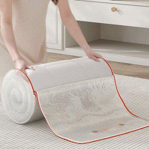 이불 정리 압축 파우치 원통형 의류 수납 방수 방습 공간활용 보관함